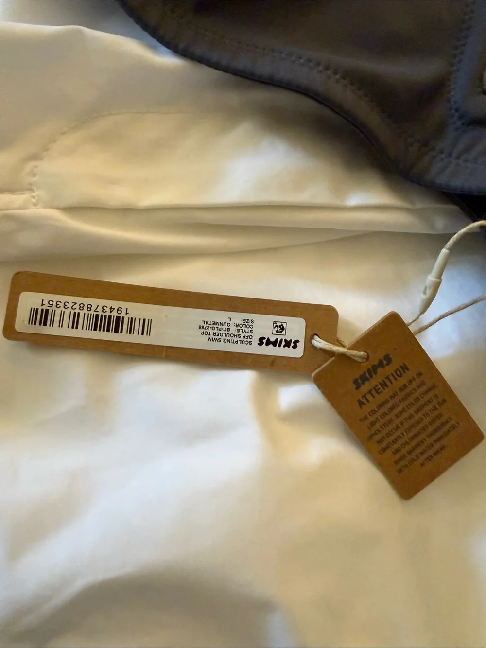 Gray Sculpting Bra Top with Tags
